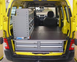 Aménagement Peugeot partner DDE