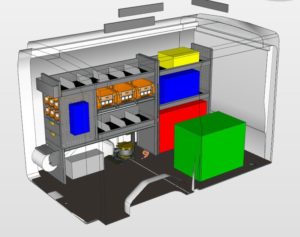 Simulation aménagement véhicule