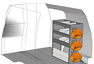 Aménagement Caddy CA-0709-01