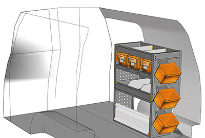 Aménagement Caddy CA-0709-02