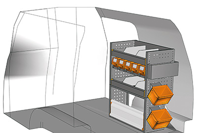 Aménagement Caddy CA-0709-03