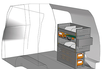 Aménagement Caddy CA-0709-11