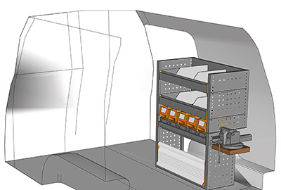 Aménagement Caddy CA-0709-12