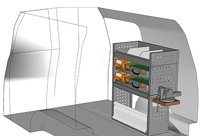 Aménagement Caddy CA-0709-13