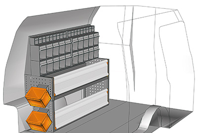 Aménagement Caddy CA-1210-01