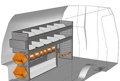 Exemples aménagement Caddy MAXI CA-1709-01