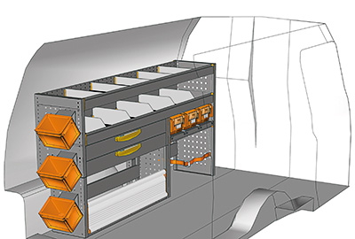 Aménagement Caddy CA-1709-03