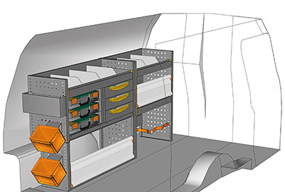 Aménagement Caddy CA-1709-05