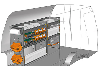 Aménagement Caddy CA-1709-07