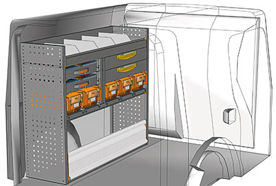 Exemples aménagement Citan L1 H1 KA 1210 01