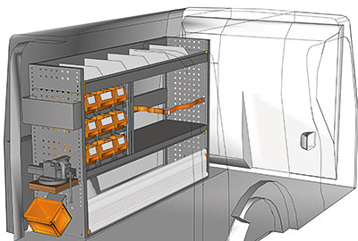 Exemples aménagement Citan L2 H1 KA 1510 03