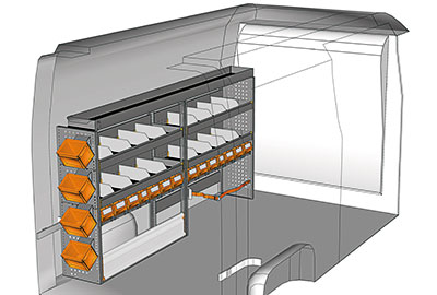 Exemples aménagement NV400 L2 H2 - H3 MA 2413 02