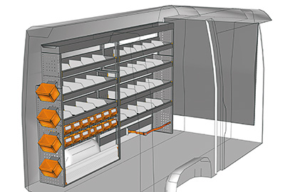 Exemples aménagement Sprinter L2 H2 - H3 SP-2717-01