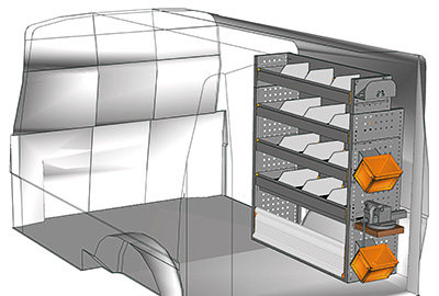 Aménagement Transporter TS 1012-01