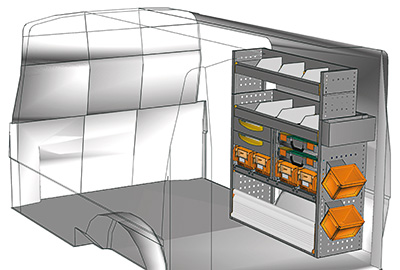 Aménagement Transporter TS 1012-02