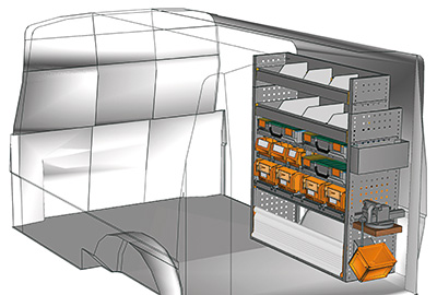 Aménagement Transporter TS 1012-03