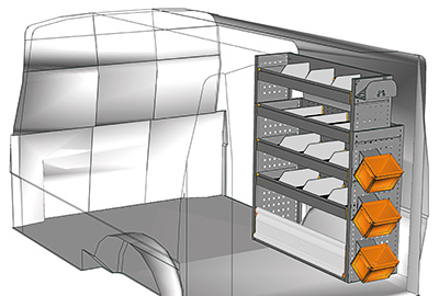 Aménagement Transporter TS 1012-09