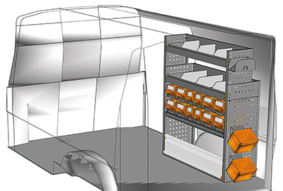 Aménagement Transporter TS 1012-10