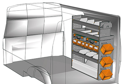 Aménagement Transporter TS 1012-11