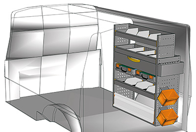 Aménagement Transporter TS 1012-12