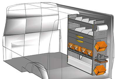 Aménagement Transporter TS 1012-14