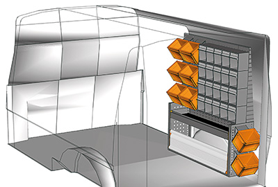 Aménagement Transporter TS 1012-15