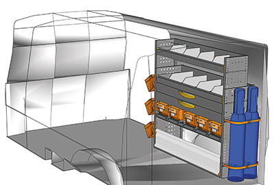 Aménagement Transporter TS 1212-10