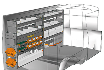 Aménagement Transporter TS 2412-02