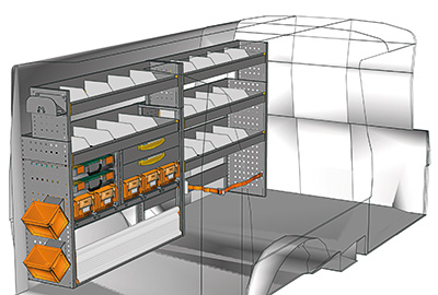 Aménagement Transporter TS 2412-03