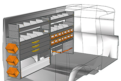 Aménagement Transporter TS 2412-06