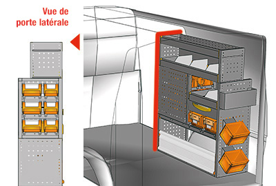 Aménagement Transporter TS 1012-05