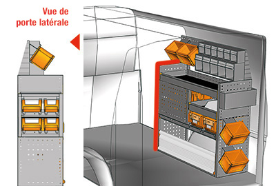 Aménagement Transporter TS 1012-06