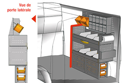 Aménagement Transporter TS 1012-07