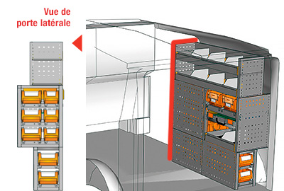 Aménagements Vito L1H1 VT 1012 24