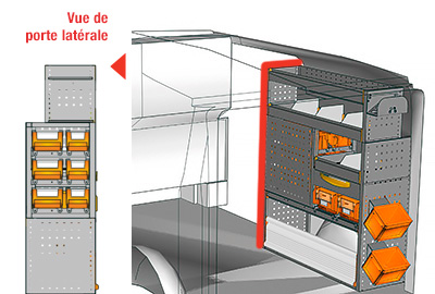 Exemples aménagement Vito L1H1 VT 1012 25