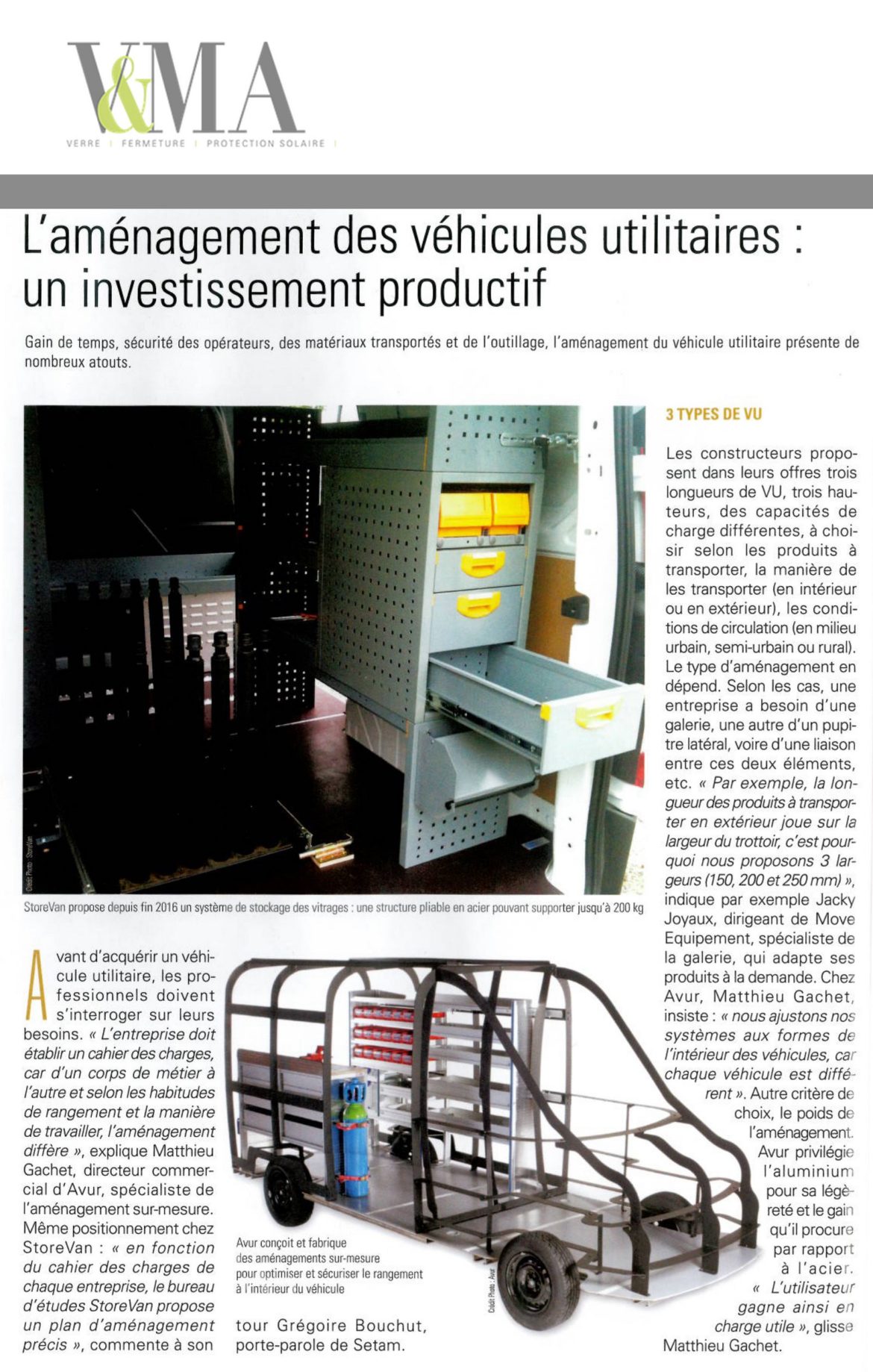 Retrouvez-nous dans le dernier numéro V&MA