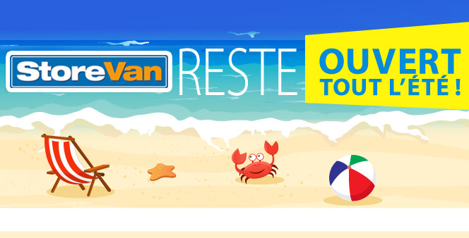 Nous restons ouvert tout l’été